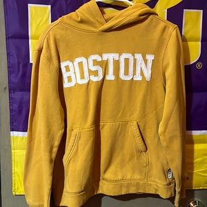 Boys skate hoodie vintage Boston